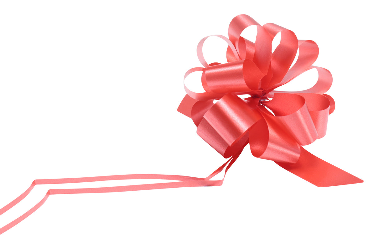 Pull Bow, 5", Red (Bag of 50)