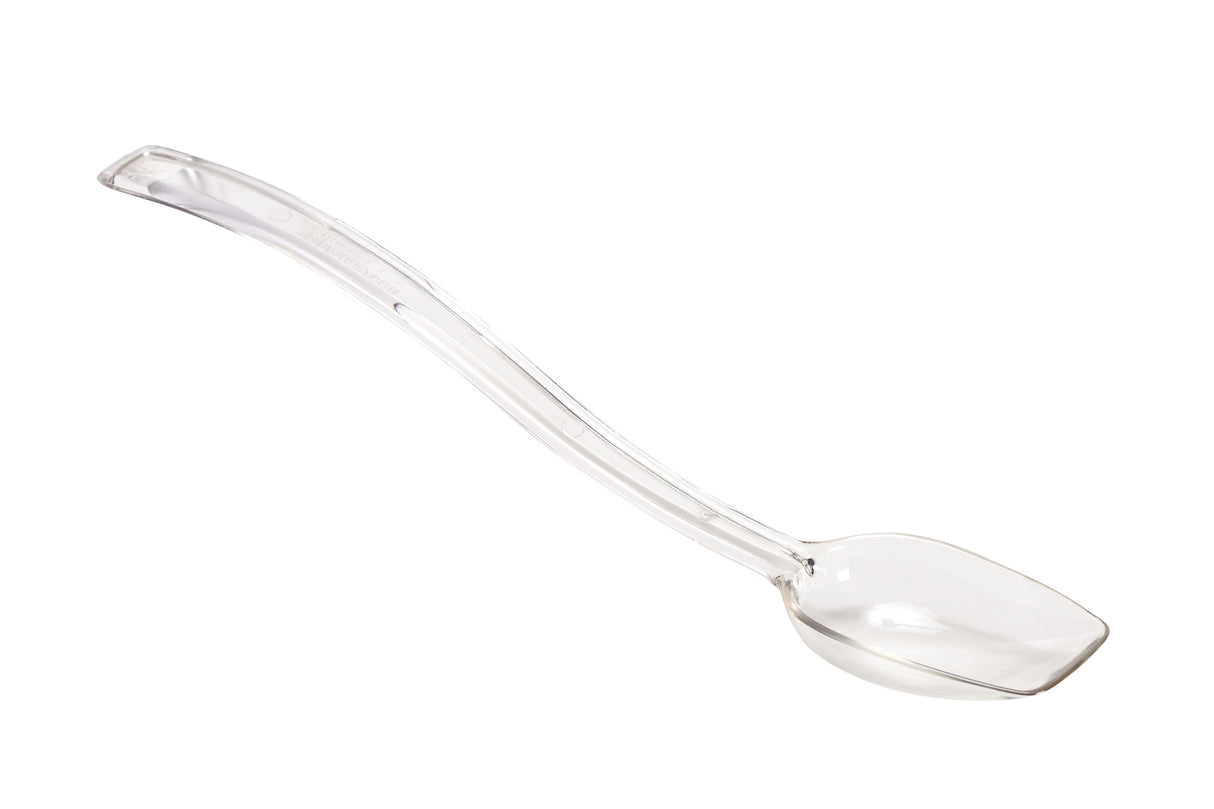 Polycarbonate Spoon, 10", Solid, Clear