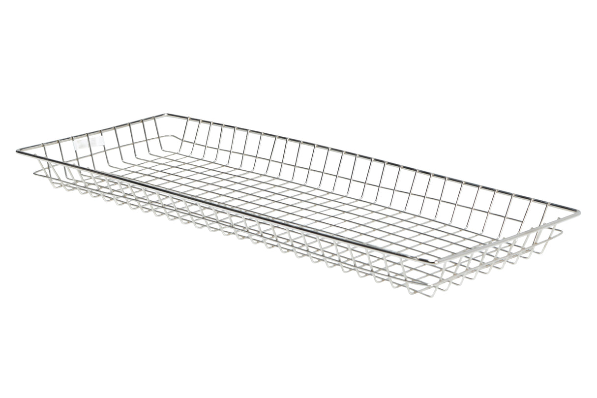 Basket, Chrome Wire, Donut, 10"x26"x2"