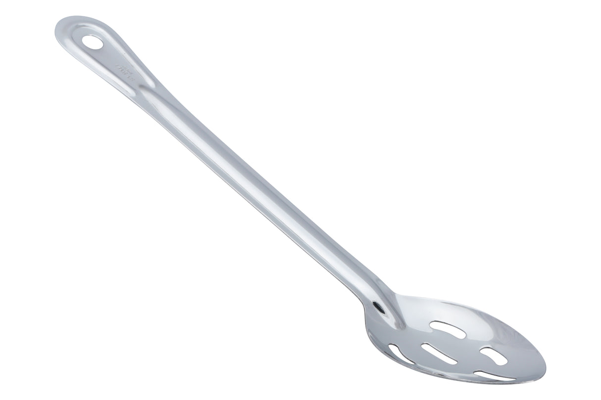 Stainless Steel Spoon, Slotted, 13" Long