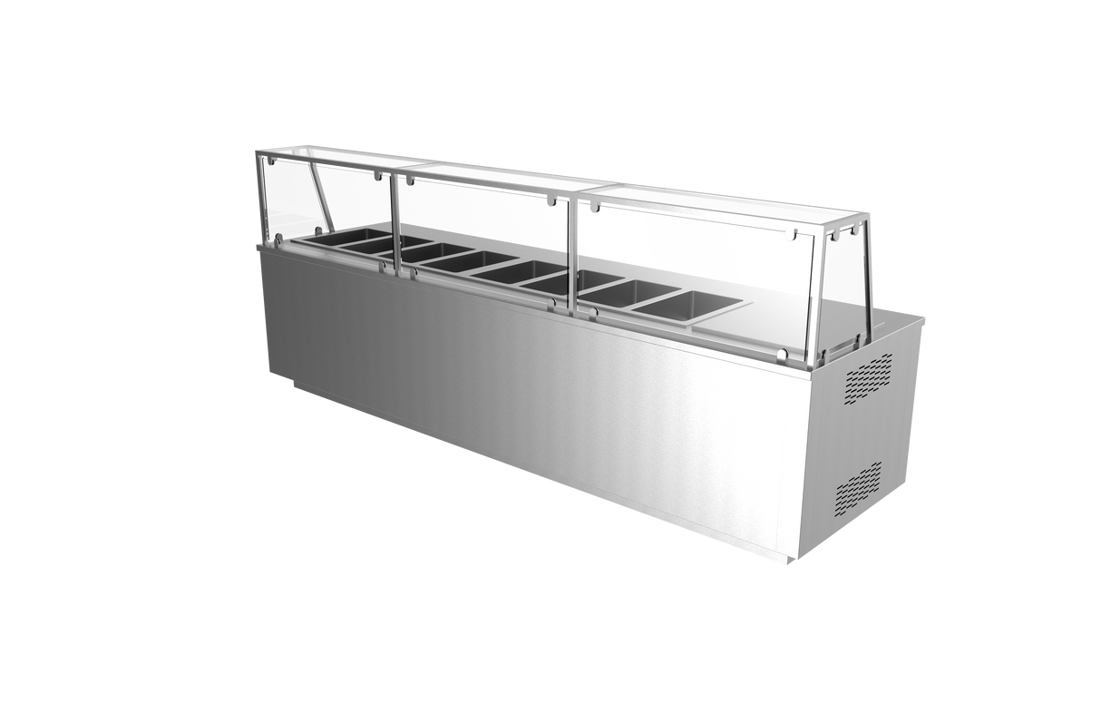 Mallette de service à chaud avec coussin chauffant