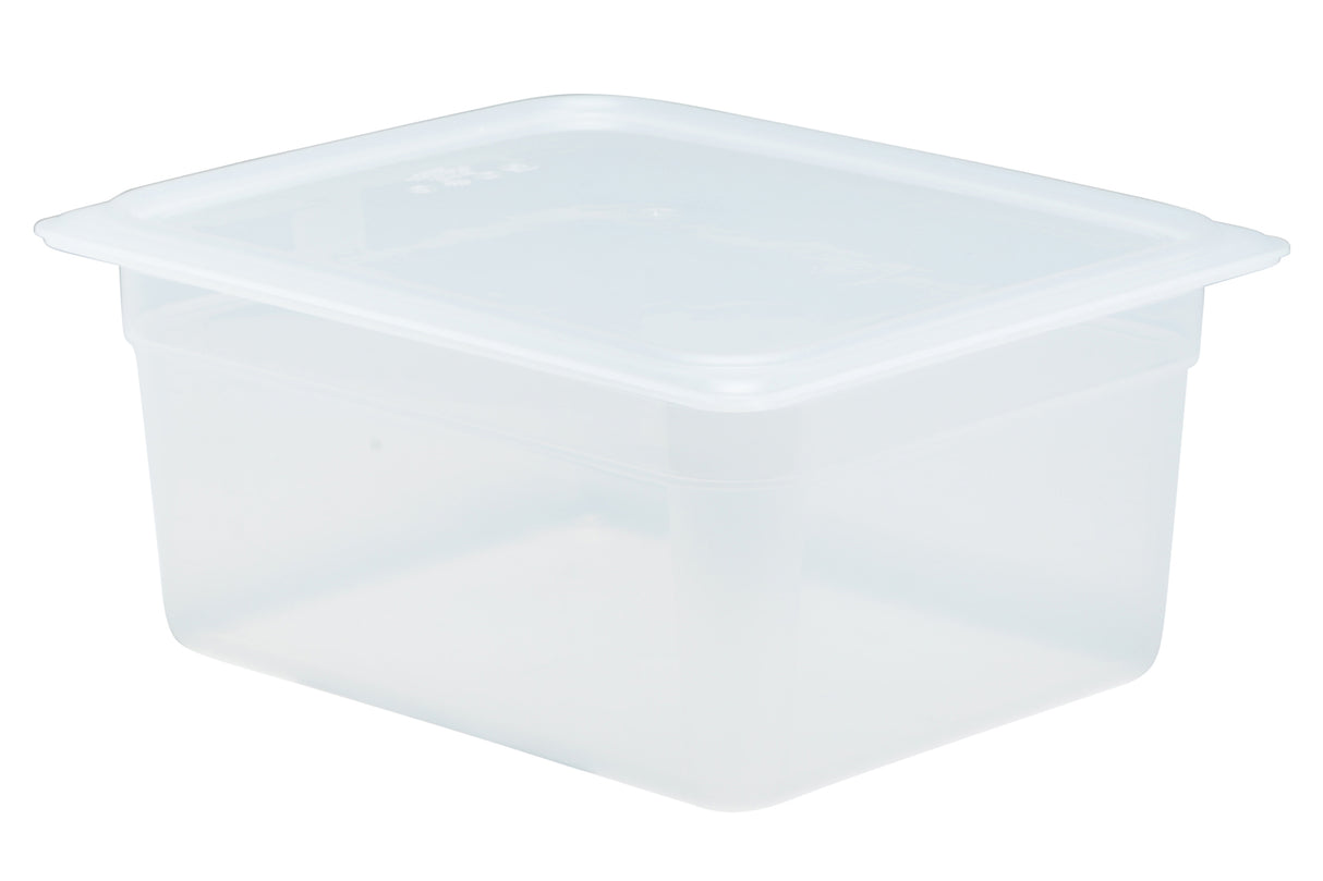 Food Bin, 1/2 Size, 12"x10"x6", Translucent