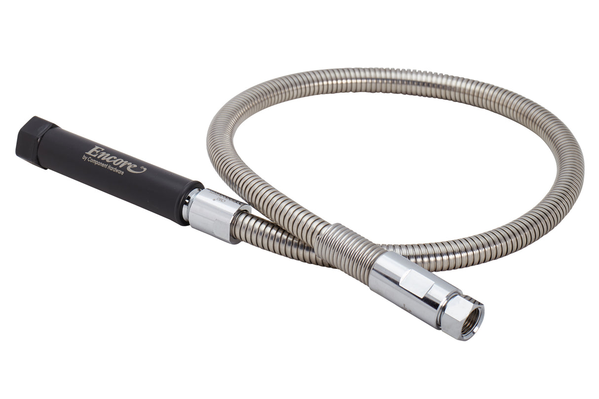 Le tuyau de remplacement de 44 pouces est livré avec une poignée pour le robinet de pulvérisation b133