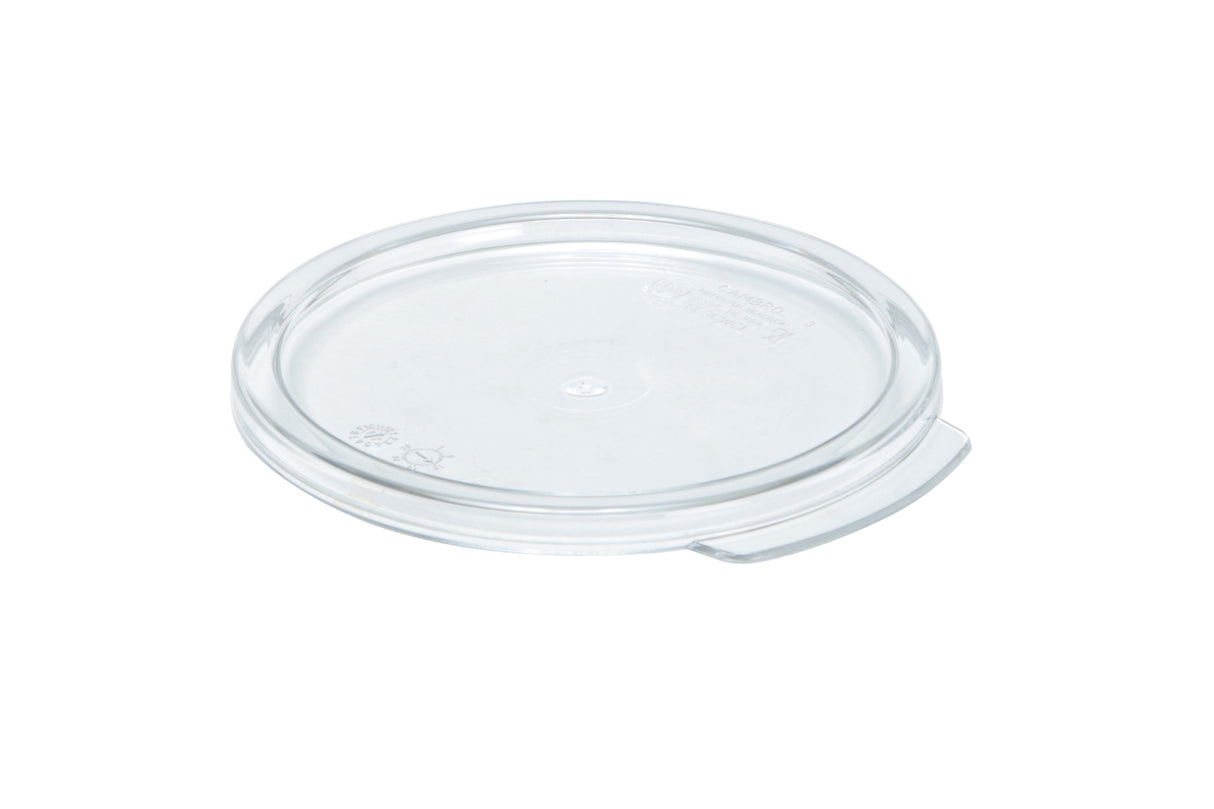 Food Bin, Round, 1 qt, Transparent