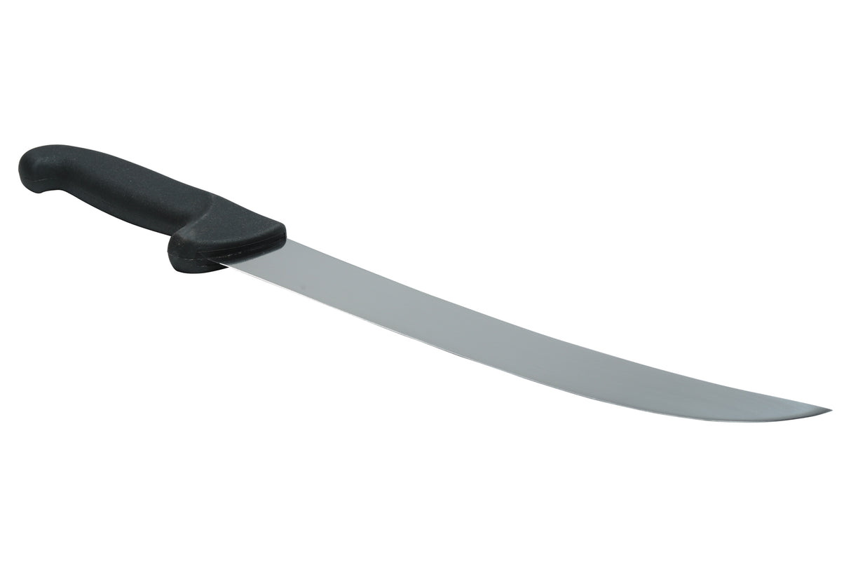 Couteau Cimeter/Scimitar, lame 12", manche profilé, noir