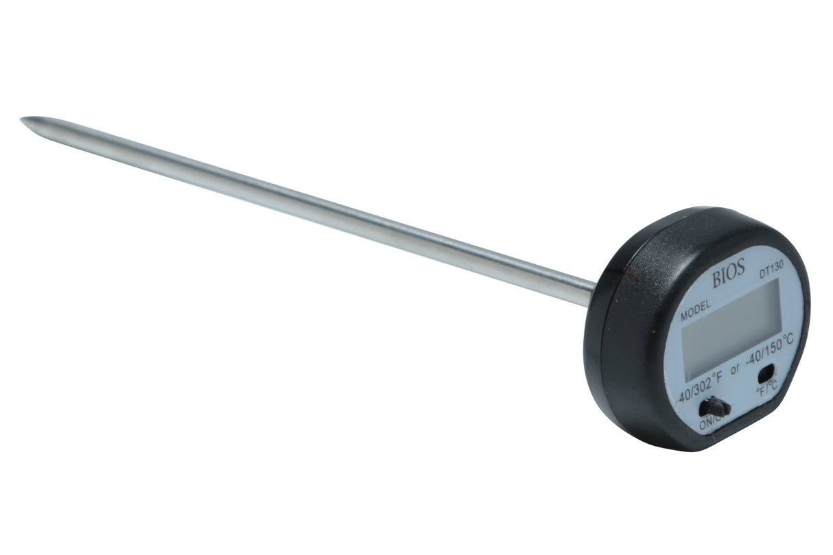 Thermometer, Pocket, 1 1/4" Dia Dial, Temperature Range: -40 to 150°C / -40 to 302°F