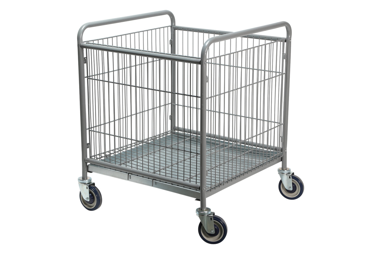 Chariot, retour des bouteilles, plateau inférieur amovible