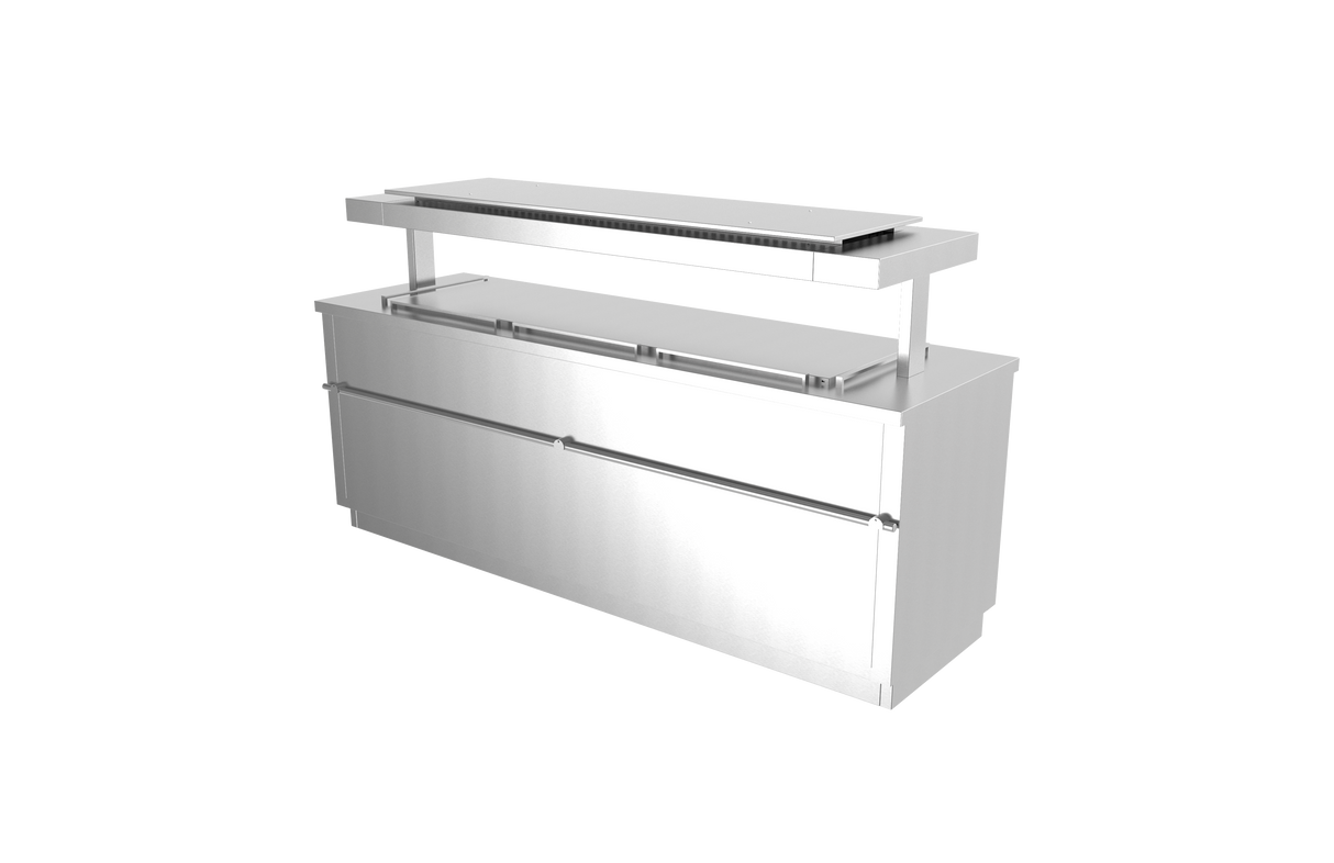 Réchaud avec Tablette Supérieure Chauffante