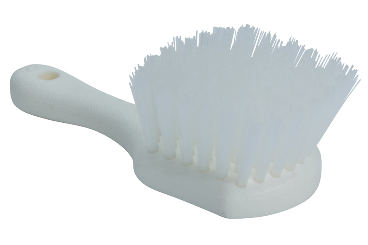 Brush, Pistol Grip, White Nylon Bristles