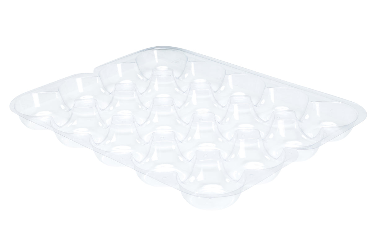 Tray, Pro-Stak, 20 Cavity (Apple), Clear (Unit)