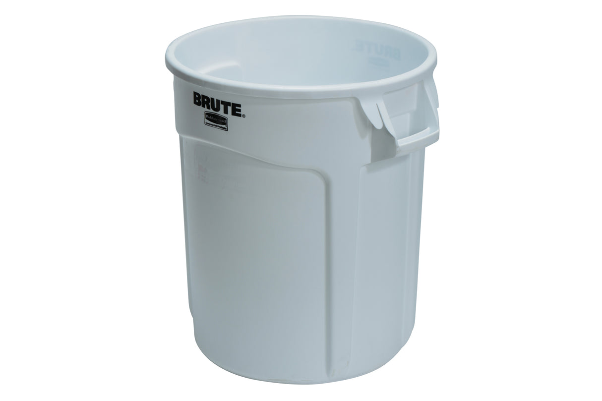 20 Gallon Garbage Container, White