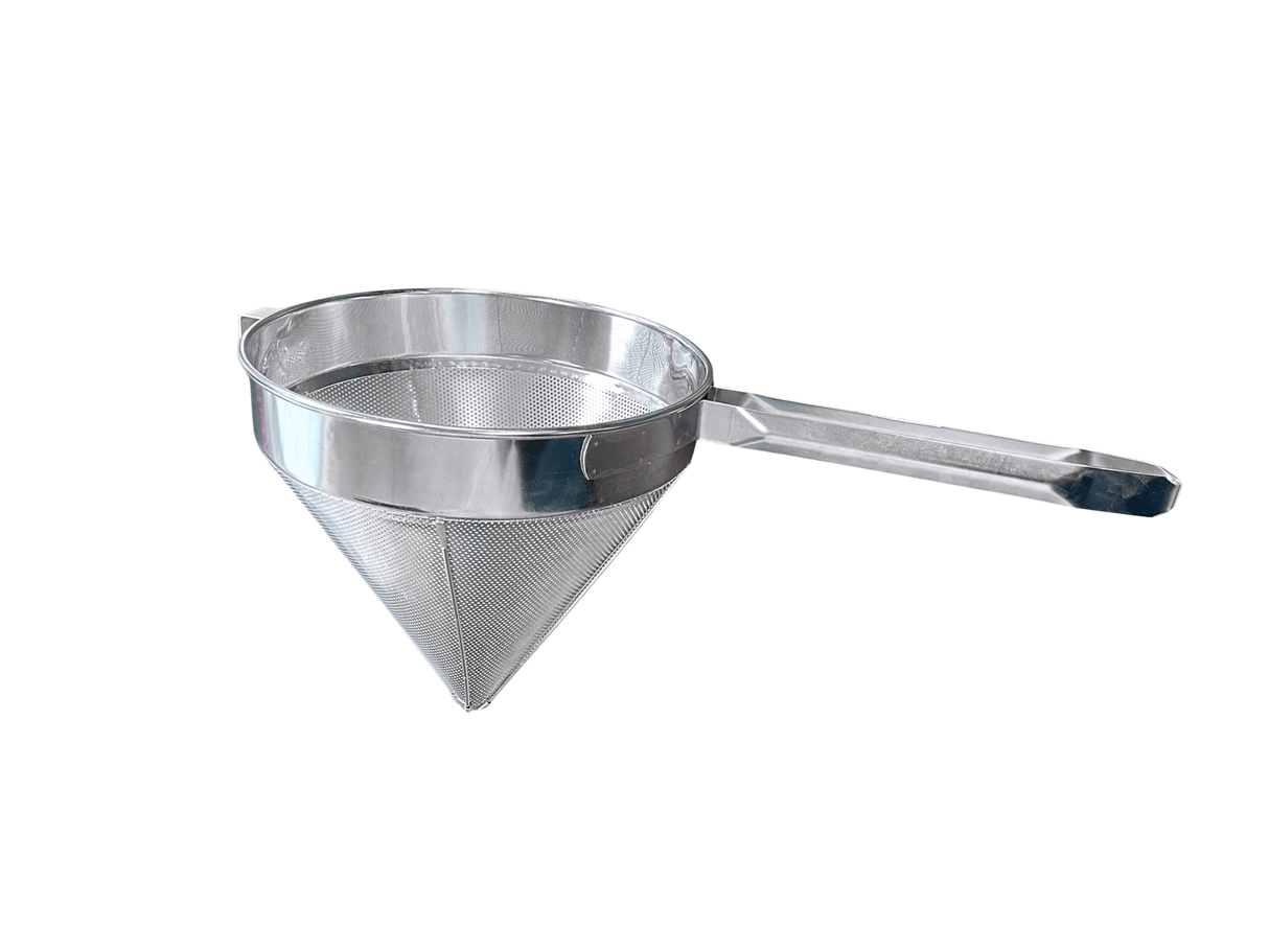 China Cap Strainer, Fine, 10", Stainless Steel