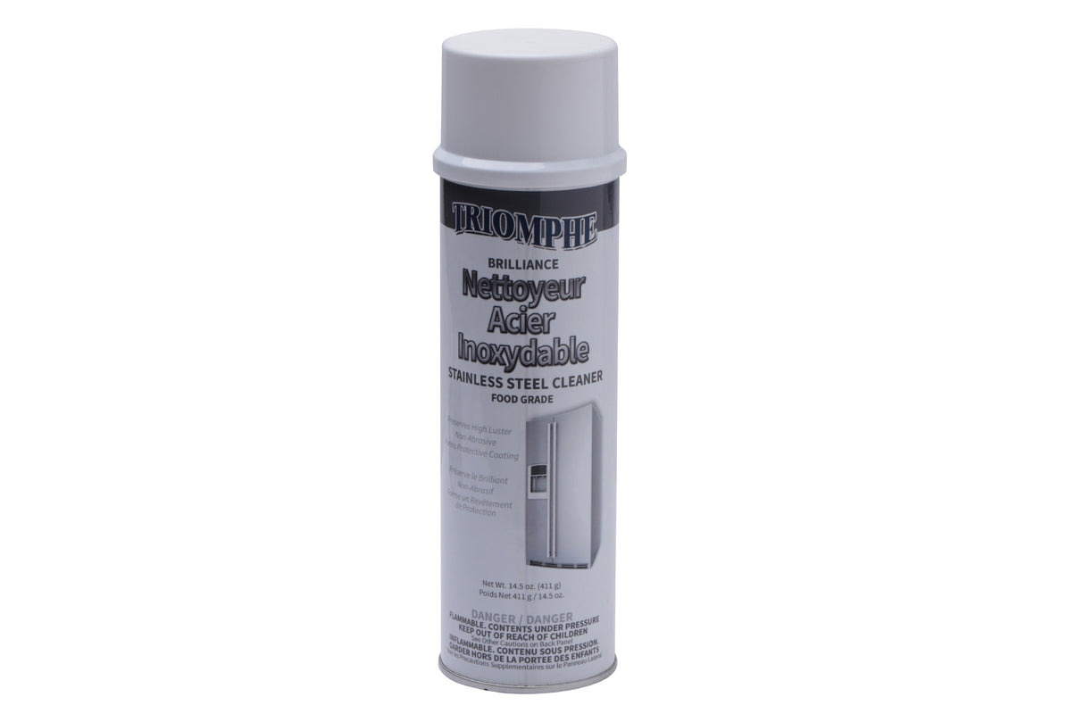 Stainless Steel Cleaner and Polish, Aerosol Spray, 20 oz