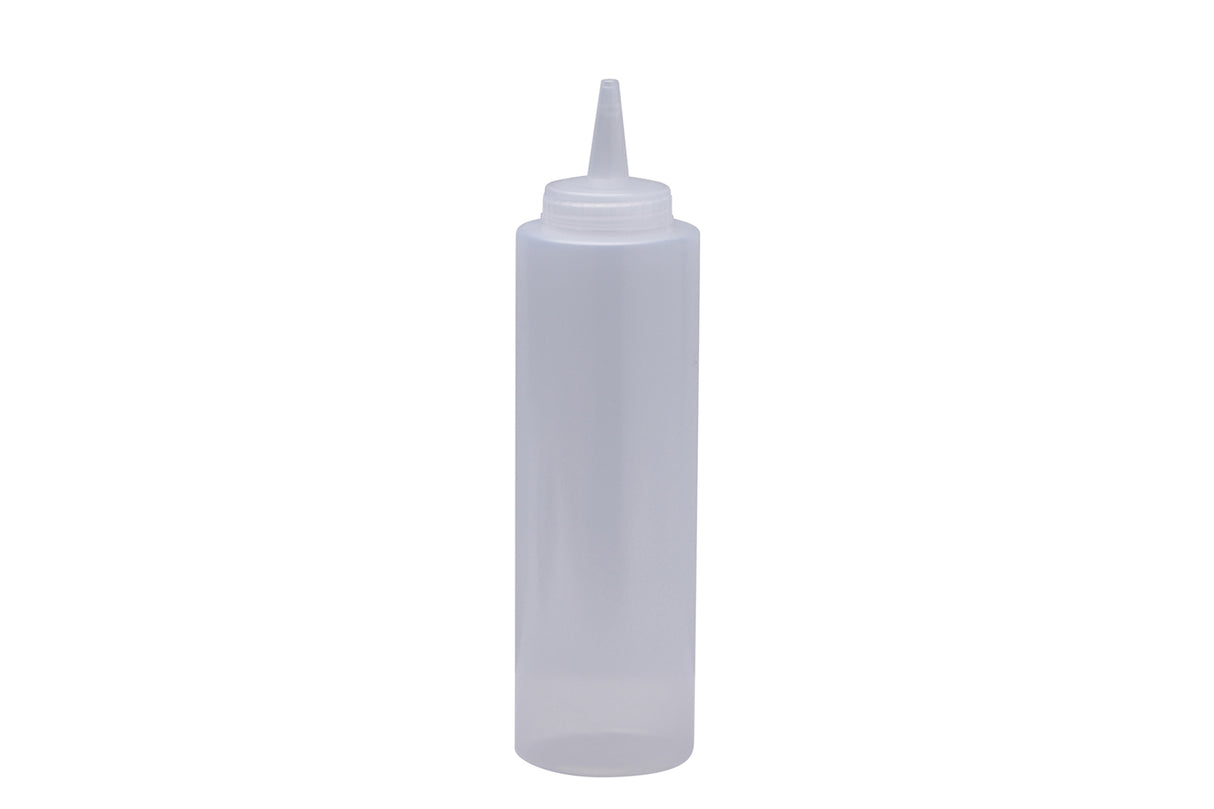 Squeeze bottles 24oz, clear plastic