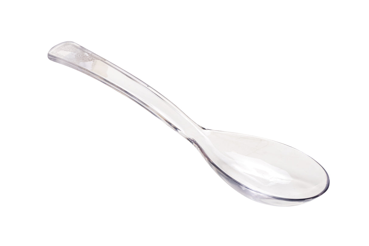 Plastic Spoon, 8", 1/2 Oz, Transparent