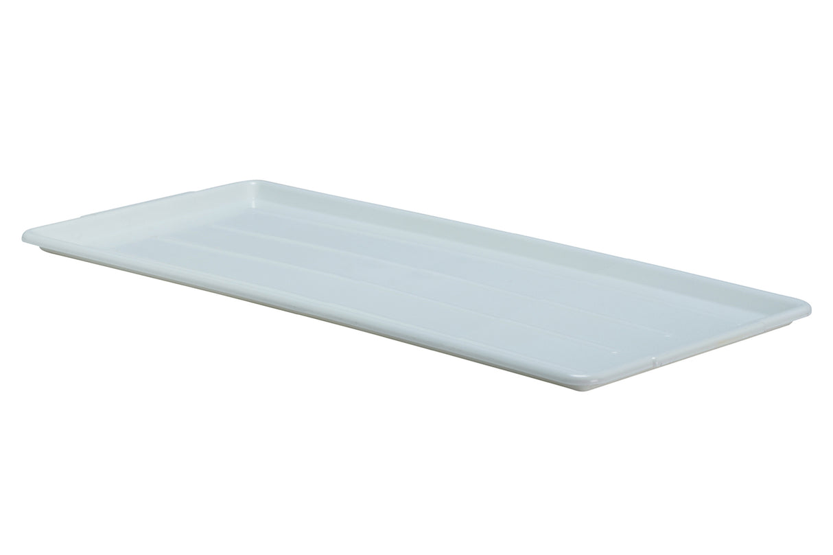 Tray, ABS, 12"x30"x3/4", White