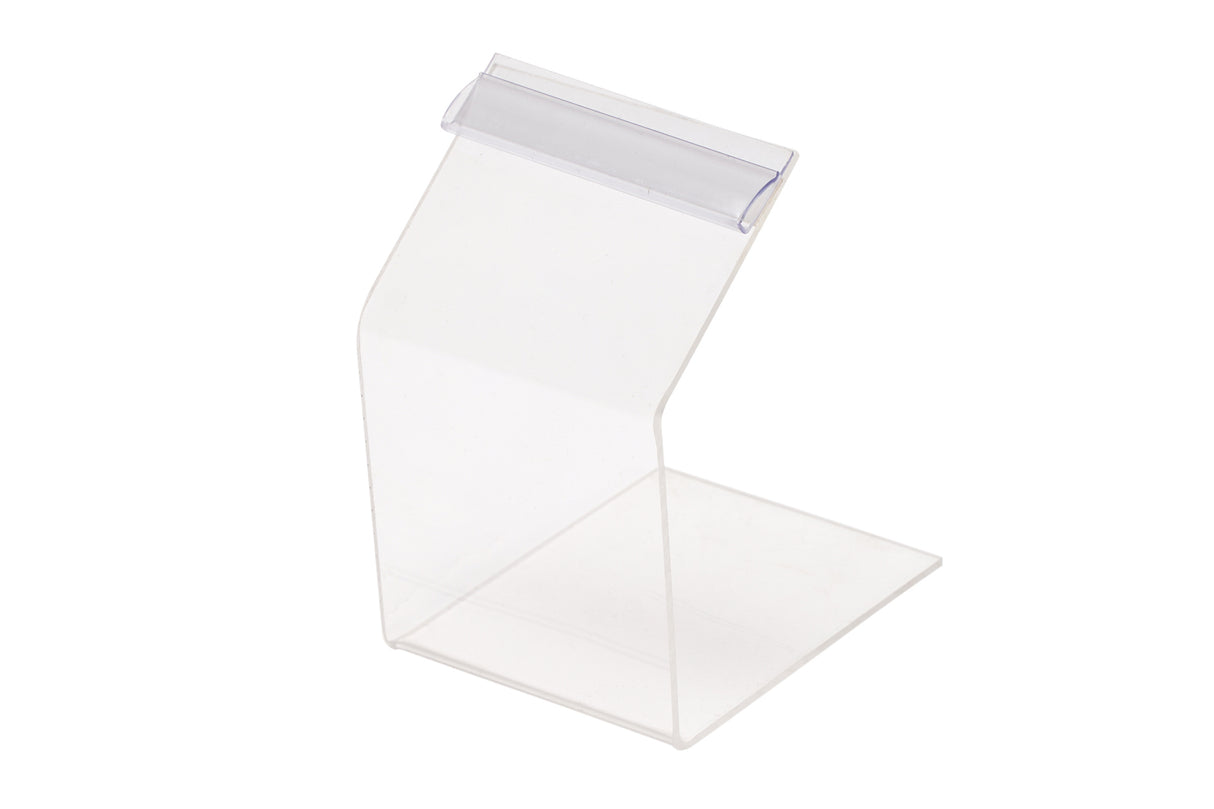 Porte-enseigne, vers le haut, clip au-dessus, 2.5".