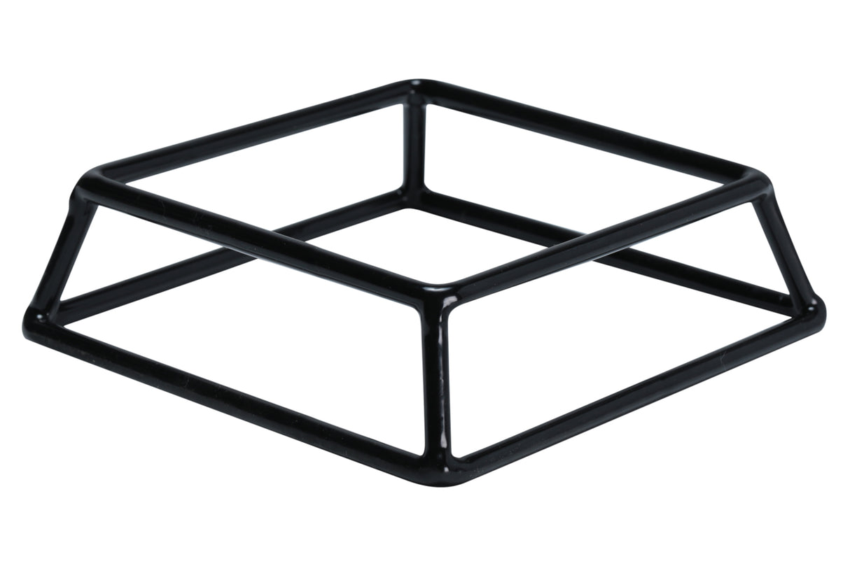 Pedestal, Steel, Rubber Coated, 7" x 6" x 2"H