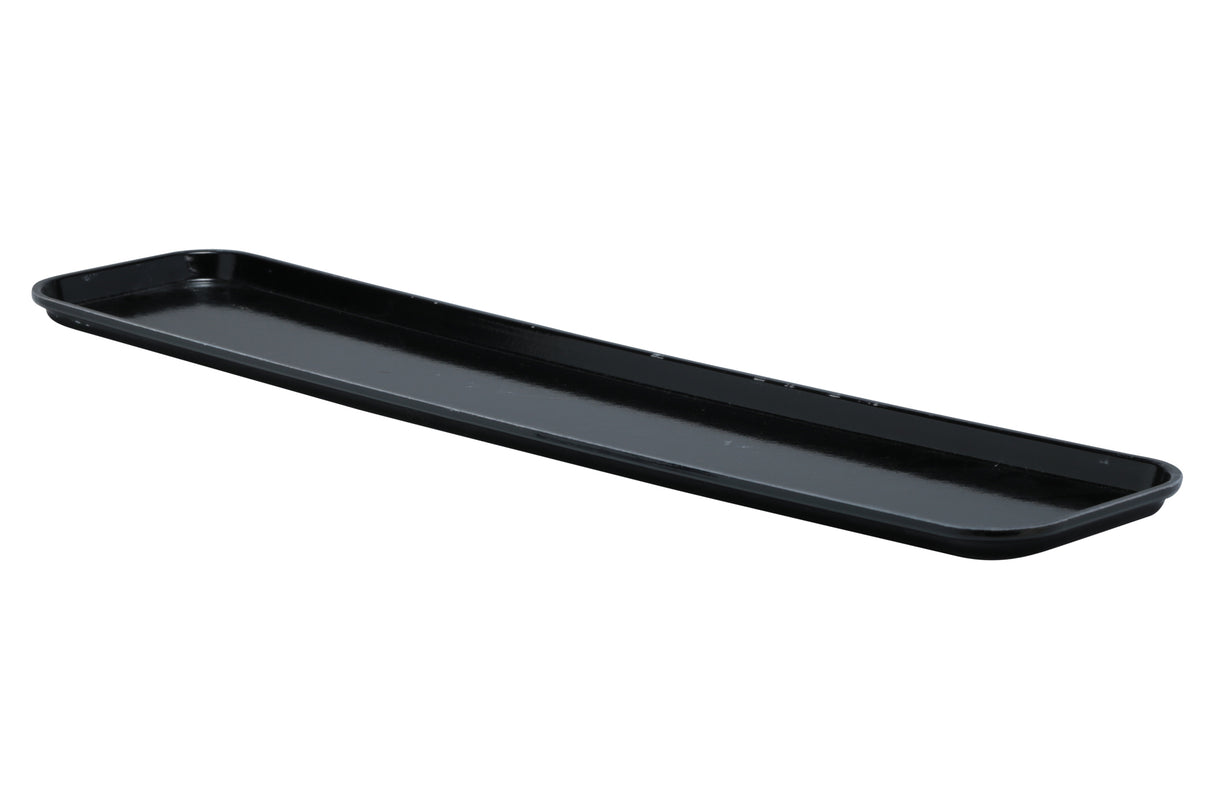 Tray, Fiberglass, 6"x30", 0.75" Deep, Black