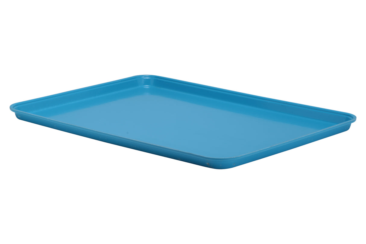 Fiberglass Tray, 18" x 26", 0.69" Deep, Blue