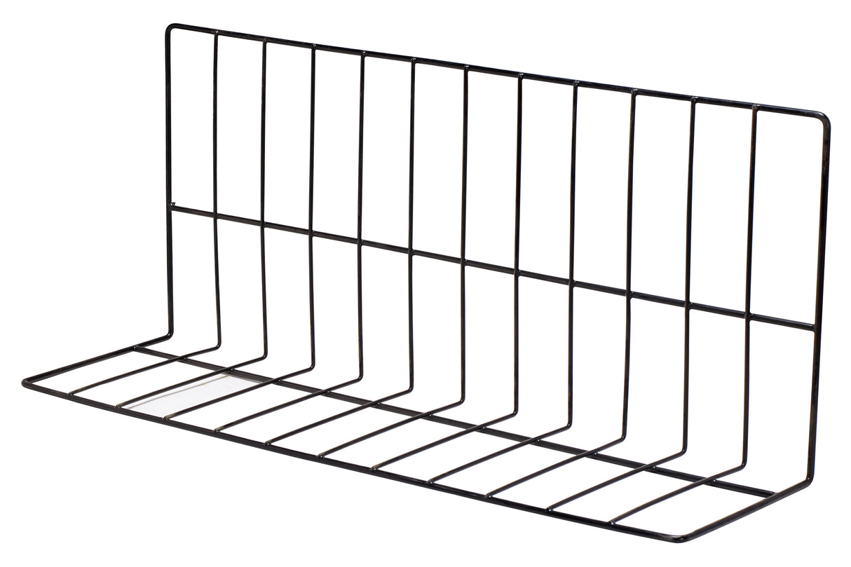 Wire Divider, Plastic Coated, 24"x12"x8", Black