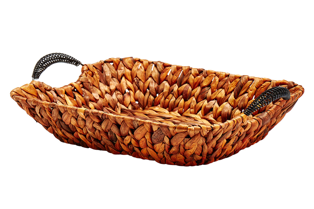 Basket, Wicker, 13.25"x10.25"x3.75"