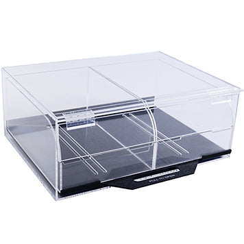 Poubelle acrylique extractible