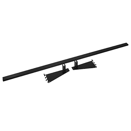 Refrigerated Case Mount Peg Hook Bar