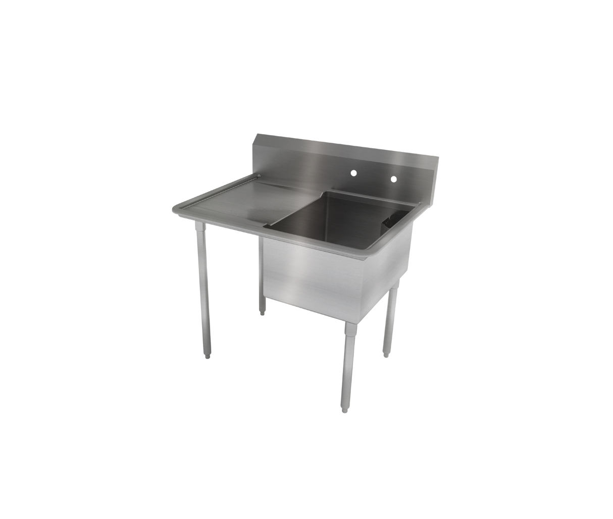Évier simple de 36 po x 24 po x 14 po