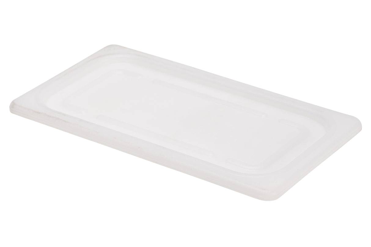 Food Pan, 1/3 Size, 4" Deep, Clear Polycarbonate