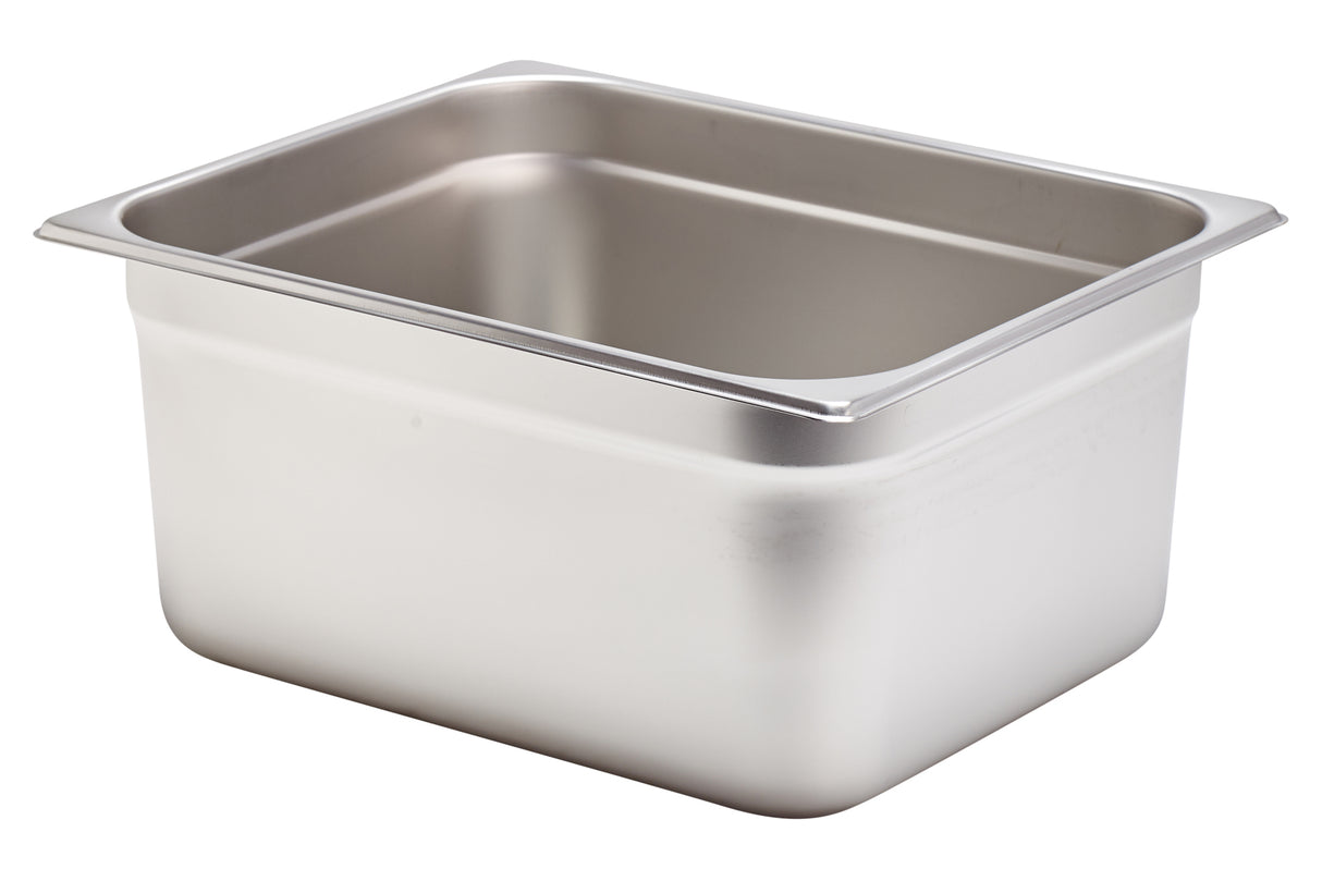 Stainless Steel Salad Pan, Half Size 10" x 12" x 6"