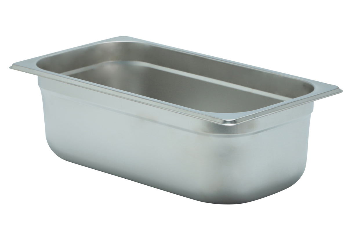 Steam Pan, 1/3 Size, 6" x 12" x 4"