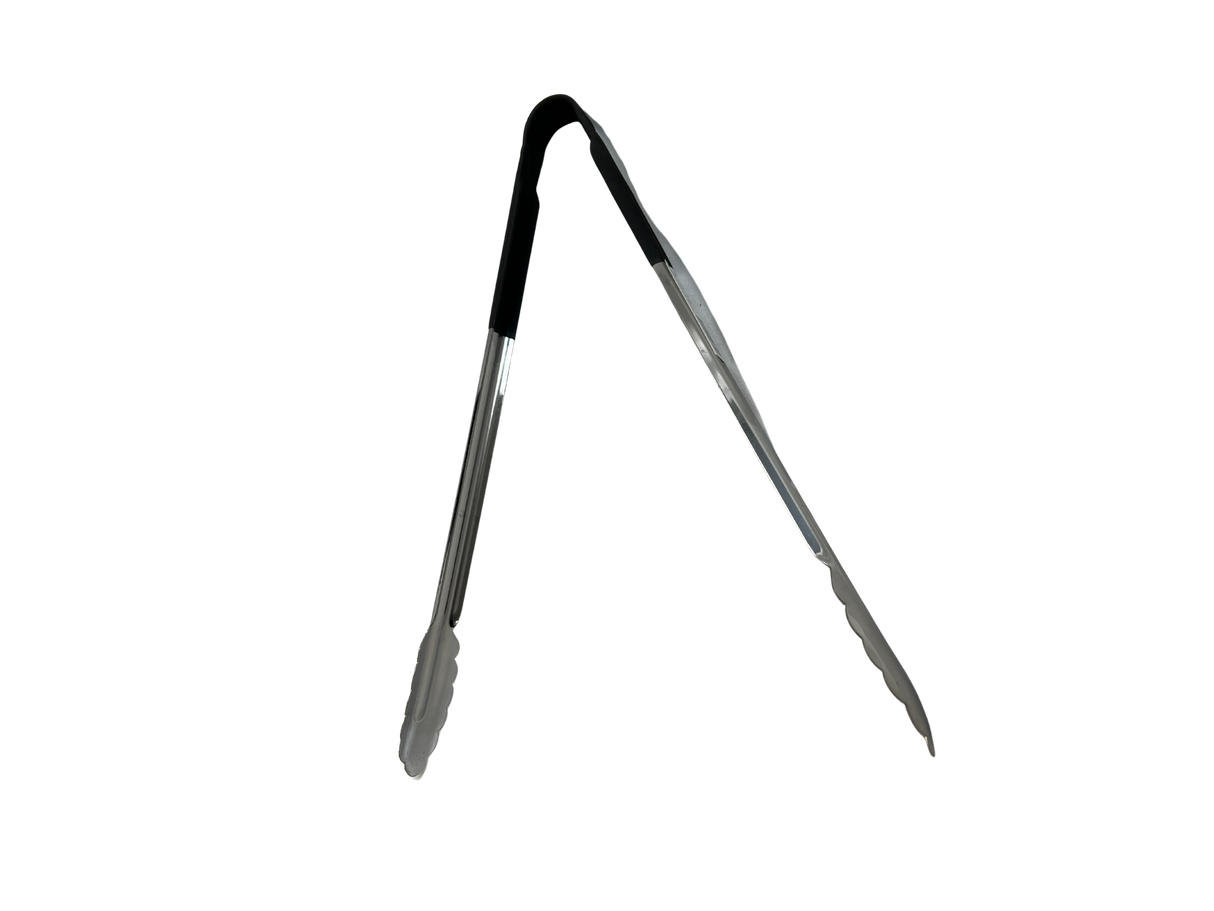 Tong, Heat Resistant, 220°F (104°C), Utility Tong, 16", Black
