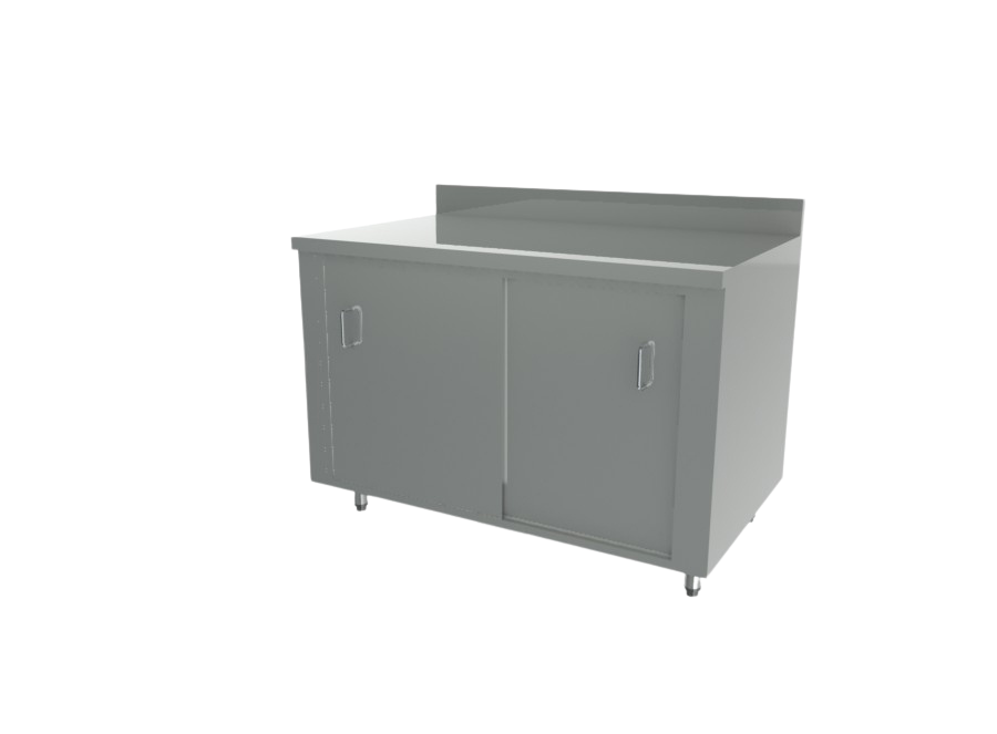 Cabinet with Backsplash