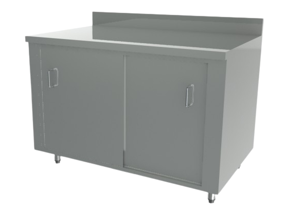Cabinet with Backsplash