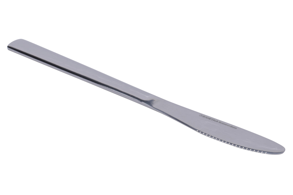 Dinner Knife, Pattern, Stainless Steel, Set of 12