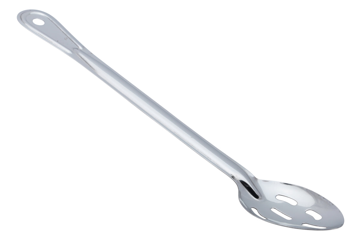 Stainless Steel Spoon, Slotted, 15" Long