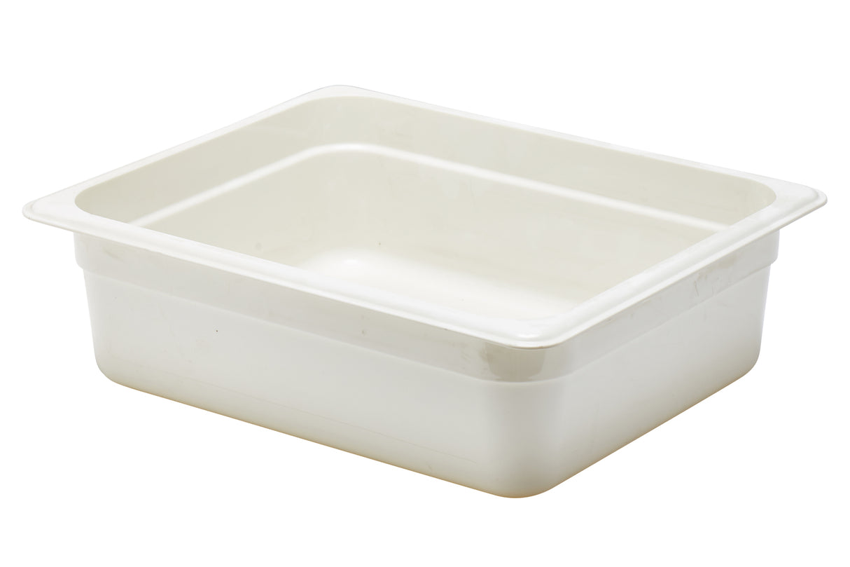 Pan, polyethelyne, 10"x12"x4", white