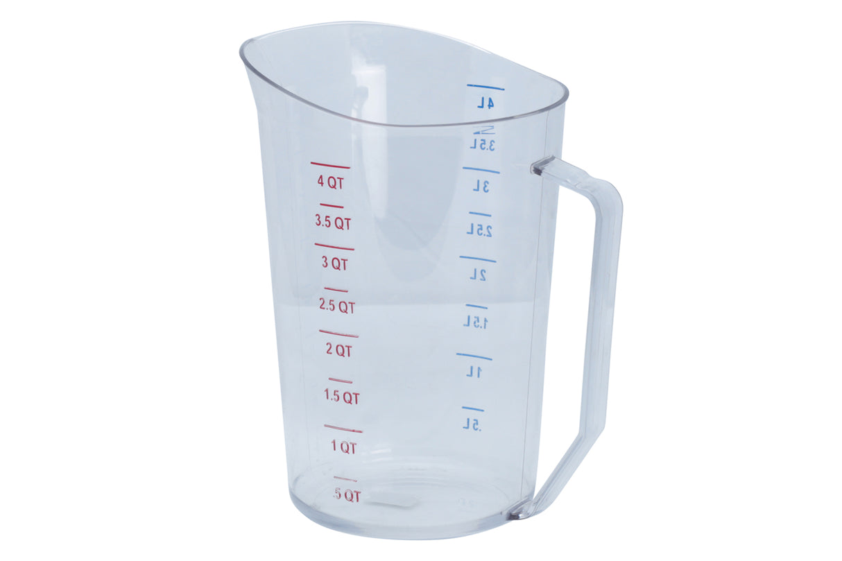 Tasse à mesurer, en polycarbonate, 16 tasses (4 qt), transparente