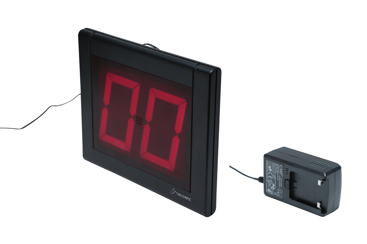 Turn-O-Matic, système sans fil, indicateur à 2 chiffres