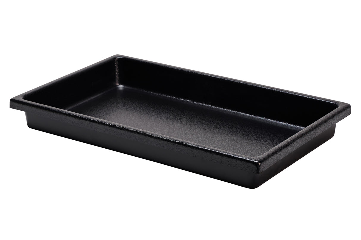 Tray, Plastic, 20"x12"x2.25"H, Black