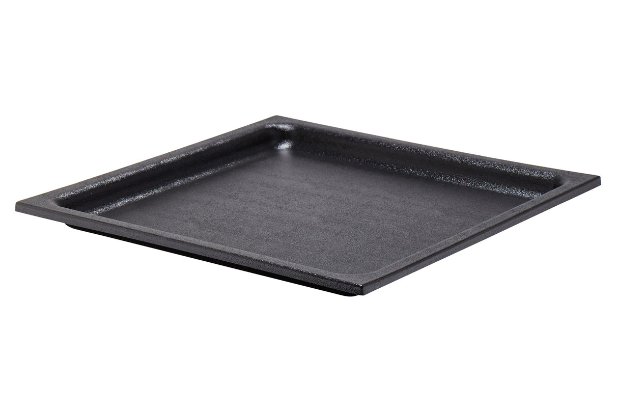 Tray, Plastic, 18"x18"x2"H, Black
