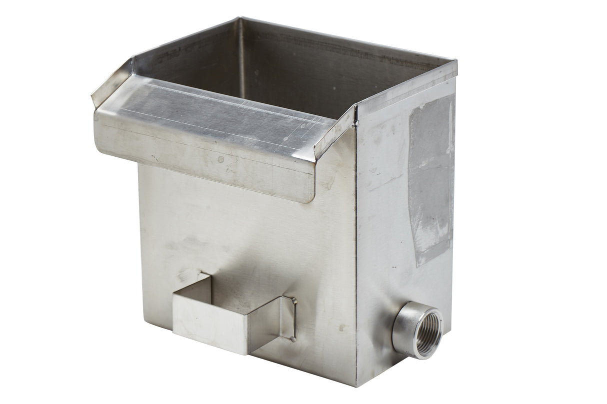Stérilisateur à couverts en acier inoxydable, à clipser, boîte uniquement, 8,5 po de profondeur x 8 po de longueur x 5 po de largeur