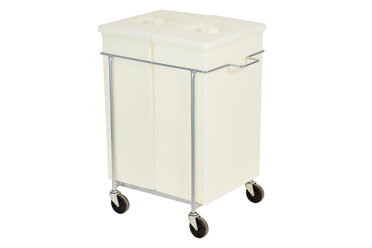 Ingredient bin, faribo 454, 2 compartment w/cover