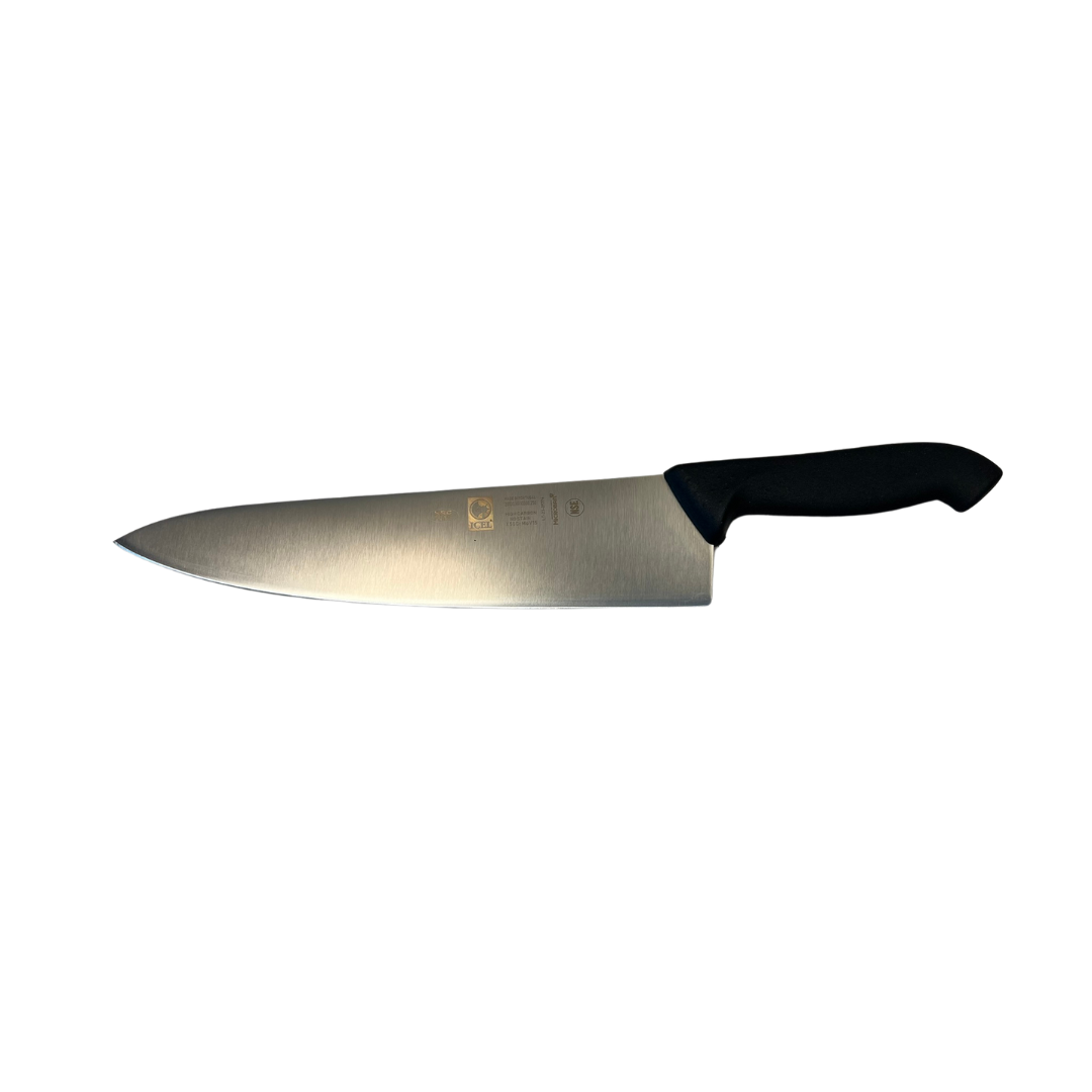 Couteau de chef ICEL 10 po, manche profilé noir