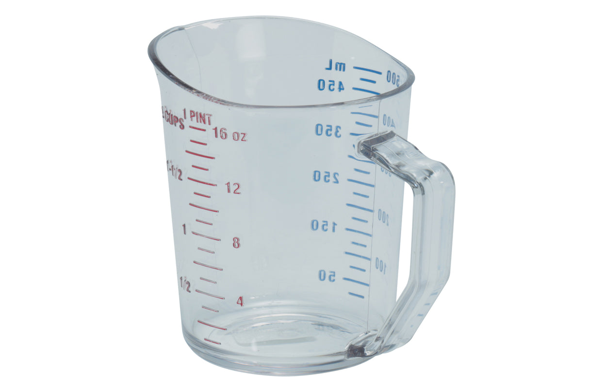Measuring Cup, Polycarbonate, 16 oz (1 Pint), Clear