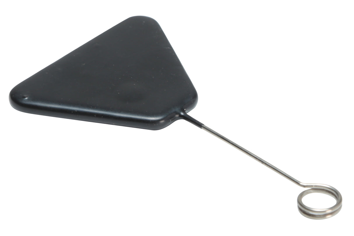 Porte-étiquette, poids de base triangulaire, noir (sac de 6)