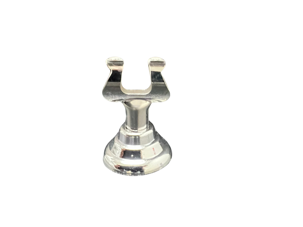 Stainless Steel Sign Clip, 1-5/8" x 1", Pk 12