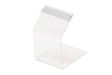 Clear Downward/Upward Sign Holder, .080" Bent