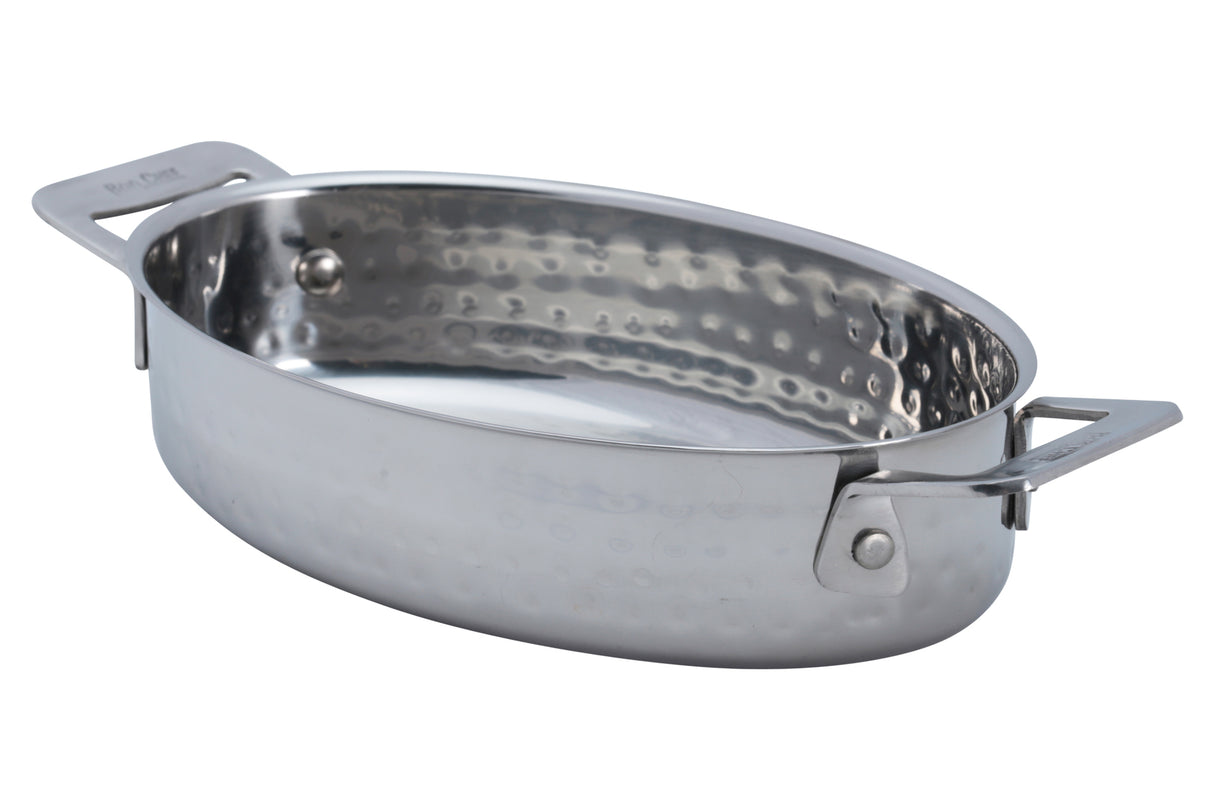 Cocotte Cucina, acier inoxydable 18/8, 36 oz, 8-7/8" x 5-1/2" x 2-1/4", poignées carrées